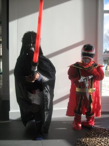 darth vader meets powerranger